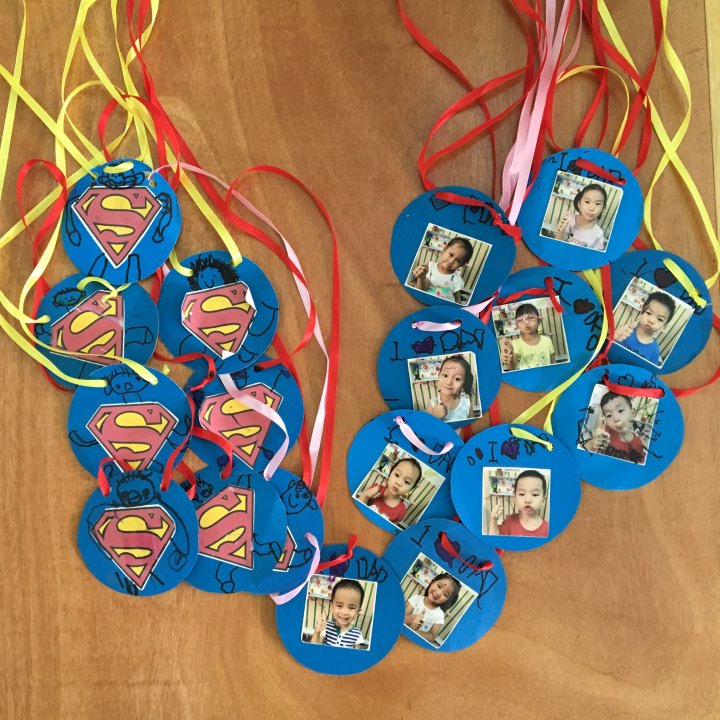 爸爸，你就是我的超級英雄！